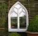 Gartenspiegel im gotischen Stil